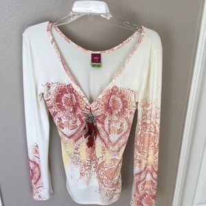 Save the Queen XL long sleeve blouse